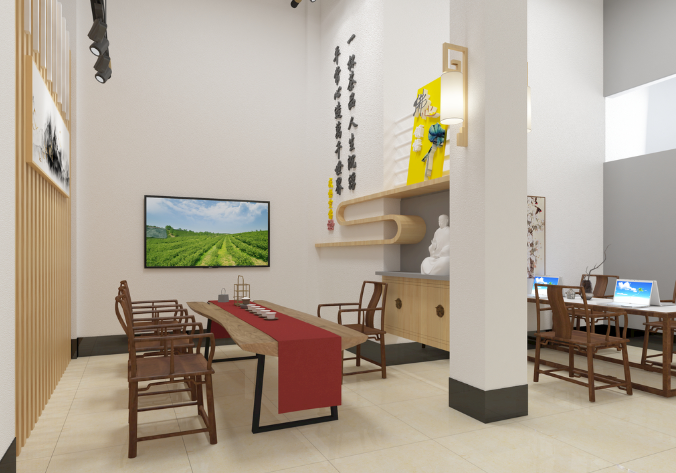 小型辦公室裝修中式風是利是弊？