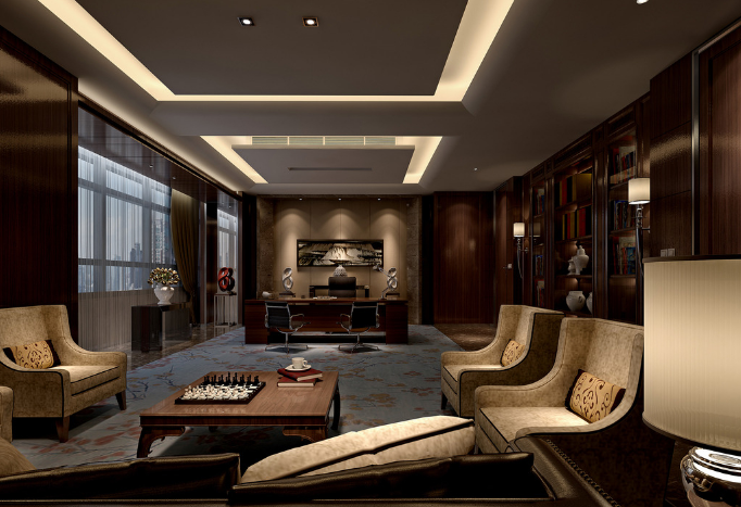 上海辦公室裝修設計：平安樹成新寵，助力職場風水升級！