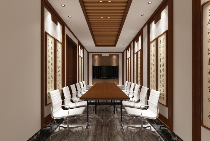 上海辦公室裝修設(shè)計(jì)如何運(yùn)用掛墻式書(shū)架