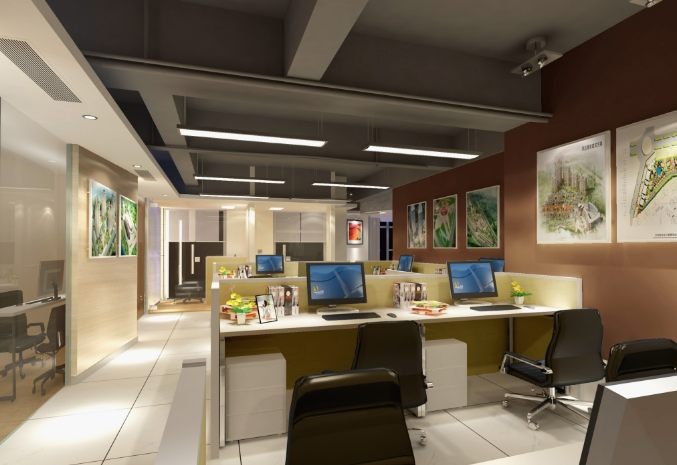 抽象藝術(shù)瓷磚，打造創(chuàng)意無限的辦公室裝修設(shè)計新選擇！